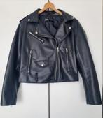 Zara zwart bikerjack nepleren jas maat L, Verzenden, Maat 42/44 (L), Zo goed als nieuw, Zara