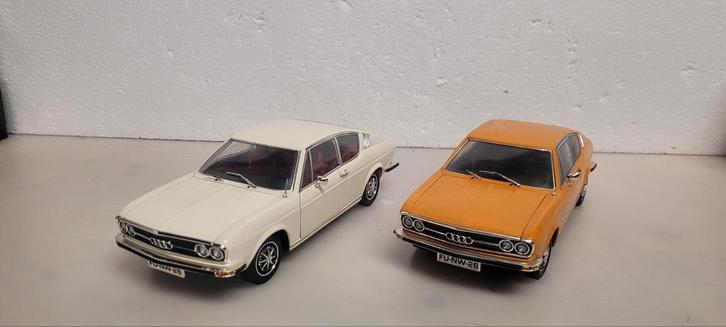 Anson Audi 100 S  Coupe, Hobby en Vrije tijd, Modelauto's | 1:18, Zo goed als nieuw, Auto, Overige merken, Ophalen of Verzenden