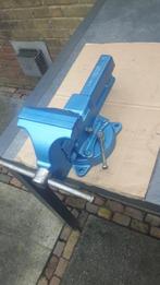 ZGAN Heuer Front Brockhaus 120 bankschroef met draaikrans., Ophalen of Verzenden, Zo goed als nieuw