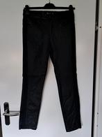 Stoere gecoate broek met veel stretch push up miss Etam 42, Zwart, Maat 42/44 (L), Ophalen of Verzenden, Zo goed als nieuw