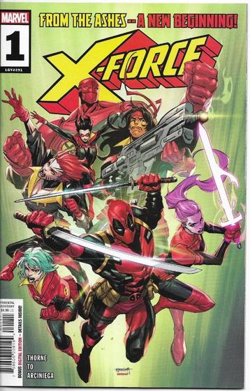 X-Force 1 t/m 10 (2024-2025) [USA] beschikbaar voor biedingen
