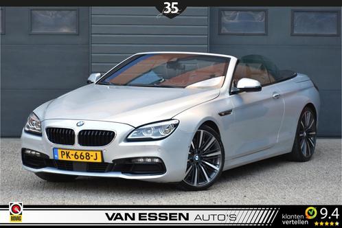 BMW 6 Serie Cabrio 650i High Executive Individual Leder 4-Wi, Auto's, BMW, Bedrijf, Te koop, 6-Serie, 360° camera, ABS, Achteruitrijcamera