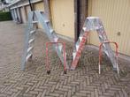 2 bouwerijtrap  1 x kelfort  1 x solide klus trap, Doe-het-zelf en Verbouw, Ladders en Trappen, Ophalen, Gebruikt, Trap, Opvouwbaar of Inschuifbaar