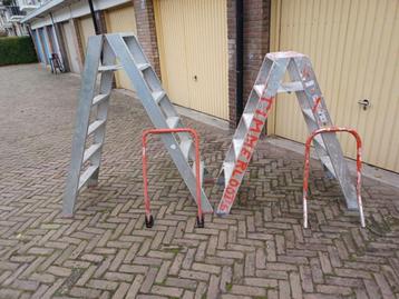 2 bouwerijtrap  1 x kelfort  1 x solide klus trap  beschikbaar voor biedingen