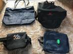 Diverse tassen: strandtas met een rits aan de voorkant en ee, Ophalen of Verzenden, Zo goed als nieuw, Blauw, 40 tot 60 cm