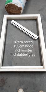 Kozijn raamkozijn hardhout, Doe-het-zelf en Verbouw, 75 tot 150 cm, Raamkozijn, Nieuw, Ophalen of Verzenden