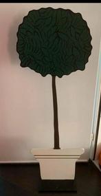 Woondecoratie; boom in pot, Huis en Inrichting, Woonaccessoires | Zuilen en Pilaren, Ophalen, Zo goed als nieuw