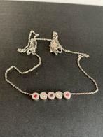 Imotionals zilveren kettinkje incl 5 bedeltjes, Verzenden, Nieuw, Zilver