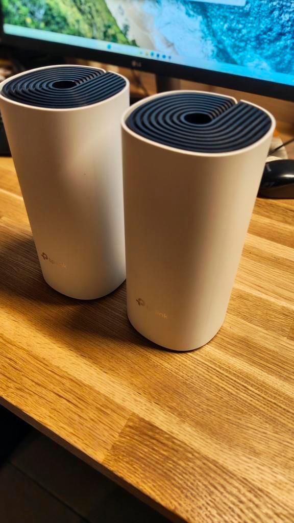 TP-Link Deco M4 (2 stuks), Computers en Software, Routers en Modems, Zo goed als nieuw, Router, Ophalen of Verzenden