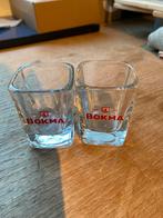 2 Bokma Jeneverglaasjes - voor flesje rode wijn, Glas of Glazen, Ophalen of Verzenden, Overige stijlen, Glas