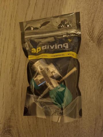 Ap Diving Cilinder kraan G5/8, m26 CCR evt met 3l alu fles beschikbaar voor biedingen