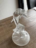 Glazen dolfijn beeld, Verzamelen, Ophalen of Verzenden, Zo goed als nieuw, Dier