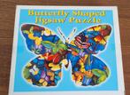 Leuke vlinderpuzzel, Hobby en Vrije tijd, Denksport en Puzzels, Ophalen of Verzenden, Minder dan 500 stukjes, Zo goed als nieuw