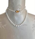 Faux parel ketting, Ophalen of Verzenden, Gebruikt, Overige materialen