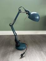 IKEA FORSA bureaulamp - Blauw, Huis en Inrichting, Ophalen, Zo goed als nieuw, Metaal, Minder dan 50 cm