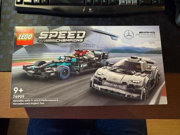 LEGO Speed Champions Mercedes-AMG F1 & Project One (#76909) beschikbaar voor biedingen
