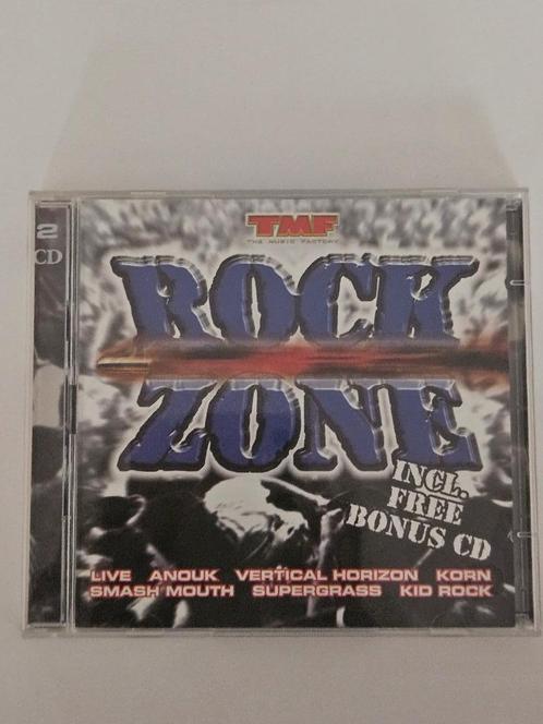 Rock Zone (2-CD), Cd's en Dvd's, Cd's | Rock, Zo goed als nieuw, Poprock, Verzenden