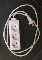 Stekkerdoos 3x 16A/250V Max 2500W snoerlengte 1,5 m. Nieuw., Ophalen of Verzenden, Nieuw, Stopcontact