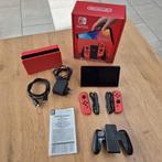 Switch - OLED Model - Mario Red Edition, Ophalen, Zo goed als nieuw, Met 1 controller, Switch OLED