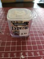 Witte Warhammer Dice, Ophalen of Verzenden, Zo goed als nieuw, Warhammer