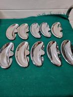 Gratenbakjes verchroomde 10 stuks, Ophalen of Verzenden, 'T Olde Gre-j, Info@toldegrej.nl, Endepoelstraat 20f Didam