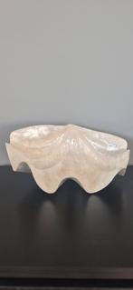 Plastic schelp schaal parelmoer kleur - woonaccesoire NIEUW, Ophalen of Verzenden, Nieuw