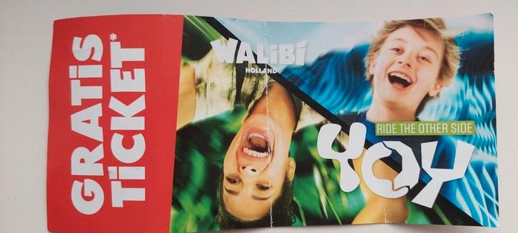 Walibi ticket!, Tickets en Kaartjes, Recreatie | Pretparken en Attractieparken, Eén persoon, Kortingskaart