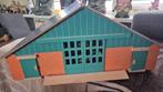 Houten Speelgoed Boerderij / Schuur, Ophalen, Gebruikt, Poppenhuis
