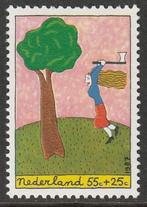Nederland 1987 1387 Kind 55c, houthakken, Postfris, Postzegels en Munten, Postzegels | Nederland, Ophalen of Verzenden, Na 1940
