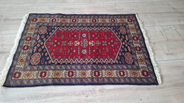 Perzische oushak tapijt, Huis en Inrichting, Stoffering | Tapijten en Kleden, Gebruikt, 50 tot 100 cm, 50 tot 100 cm, Rechthoekig