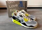 Nike x patta air max 90 Cyber and particle grey maat 44.5, Kleding | Heren, Schoenen, Ophalen of Verzenden, Nieuw