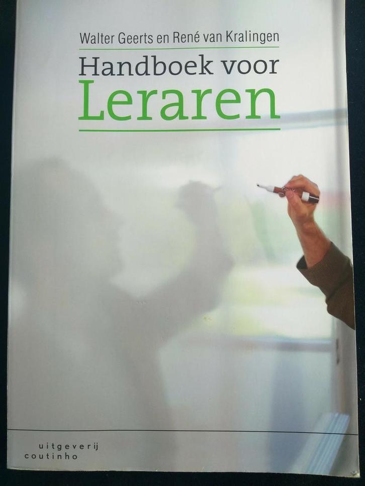 Walter Geerts - Handboek voor leraren, Boeken, Wetenschap, Gelezen, Sociale wetenschap, Ophalen of Verzenden