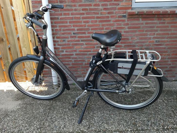 Peper elektrische fiets maat 55, Fietsen en Brommers, Elektrische fietsen, Gebruikt, Overige merken, 51 tot 55 cm, 50 km per accu of meer
