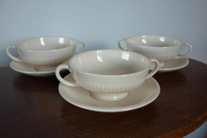 Wedgwood Edme 18 SOEPKOMMEN+SCHOTELS, Huis en Inrichting, Keuken | Servies, Zo goed als nieuw, Kop(pen) en/of Schotel(s), Wedgwood