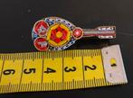 Vintage micro mozaïek mandoline broche, Sieraden, Tassen en Uiterlijk, Ophalen of Verzenden, Zo goed als nieuw, Overige materialen