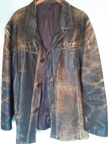 Vintage jaren 60/70 leren jas. Donnie Brasco style. beschikbaar voor biedingen