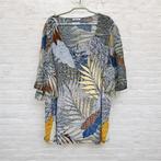 Paprika Blouse Maat 3XL Khaki Multikleur Abstract Bladeren, P, Verzenden, Blouse of Tuniek, P
