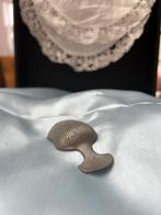 Antiek tinnen snuifschepje 18e eeuw – handgemaakt – patina, Ophalen of Verzenden