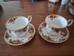 setje Old Country Roses kop en schotel, Antiek en Kunst, Antiek | Servies compleet, Ophalen of Verzenden