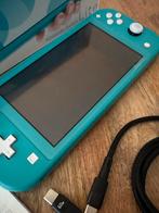 Nintendo Switch Lite - Turquoise, Spelcomputers en Games, Spelcomputers | Nintendo Switch, Ophalen of Verzenden, Zo goed als nieuw