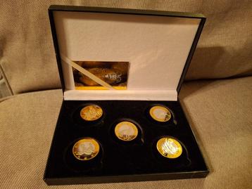 5 x 6 sex curos Euro's. Bijzondere sexy munten. beschikbaar voor biedingen