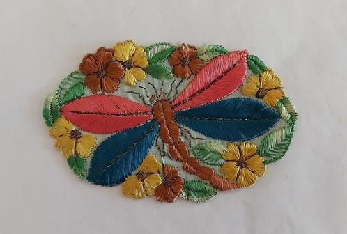 Antiek zijdjes Turmac libelles, Antiek en Kunst, Curiosa en Brocante, Ophalen of Verzenden