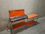 Techimpex Retro camping gastoestel / kooktoestel keukentje, Caravans en Kamperen, Kampeermeubelen, Ophalen, Campingkast