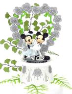 Schitterende taarttopper met Mickey en Minnie., Ophalen of Verzenden, Nieuw, Versiering, Geboorte of Huwelijk