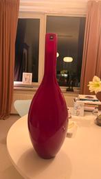 Leonardo Beauty glazen vaas handgemaakt - Warmrood, 50 tot 75 cm, Ophalen of Verzenden, Rood, Glas