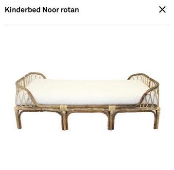 Kinderbed daybed Noor rotan karwei NIEUW beschikbaar voor biedingen