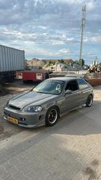 Civic EK3 K24 turbo ~480pk, Voorwielaandrijving, Zwart, Leder, Particulier