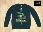 Foute Kerst trui mt L,valt kleiner, Ophalen of Verzenden, Nieuw, Maat 38/40 (M), Zwart