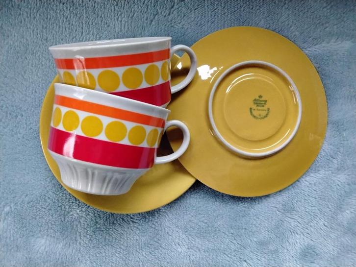 2 Retro Kop & Schotels Seltmann Weiden, Verzamelen, Retro, Huis en Inrichting, Verzenden