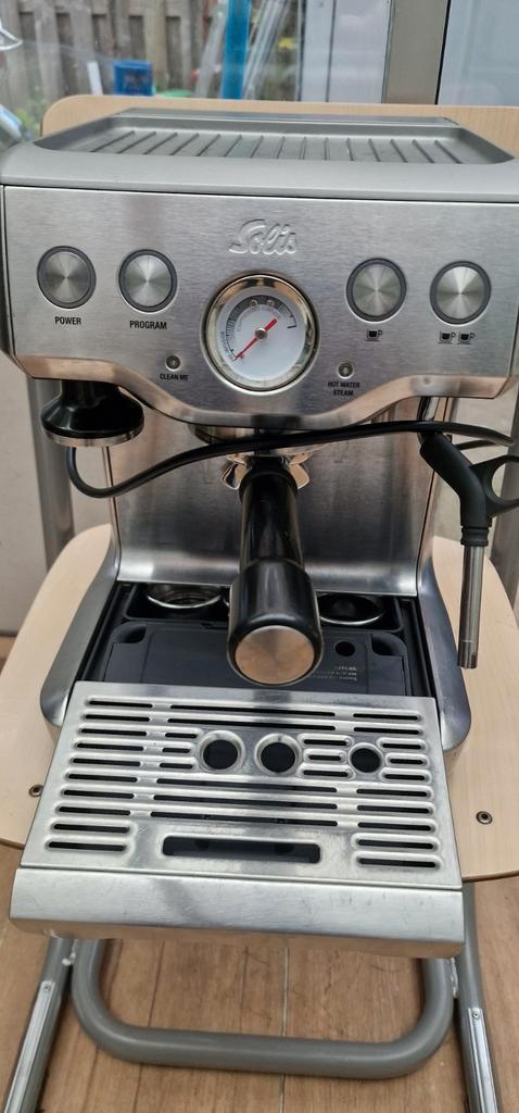 Solis Espresso koffiemachine, Witgoed en Apparatuur, Koffiezetapparaten, Zo goed als nieuw, Gemalen koffie, Espresso apparaat
